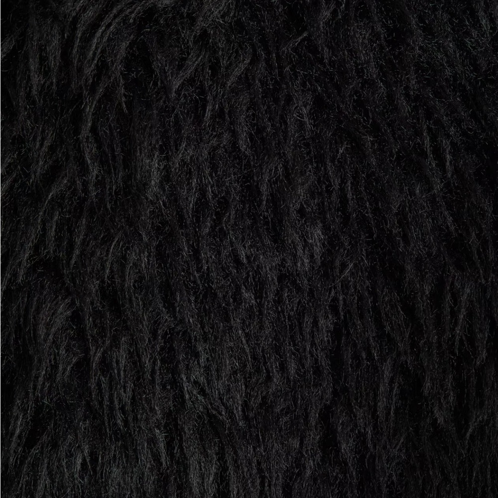 ✨5/$25✨Stylish Black Faux Fur Jacket for kids - Picture 5 of 5